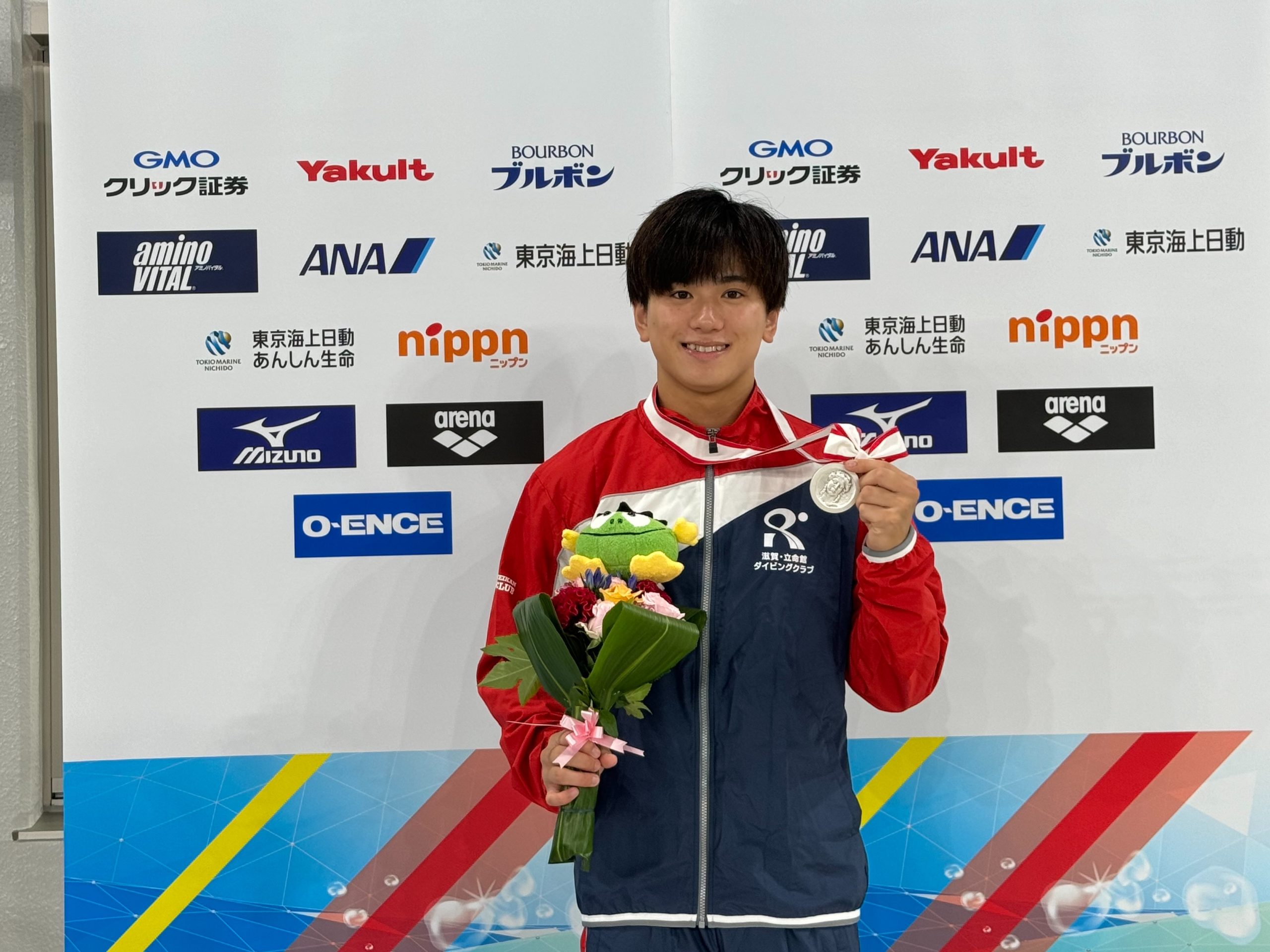 伊藤 洸輝選手　日本選手権水泳競技大会で準優勝!!