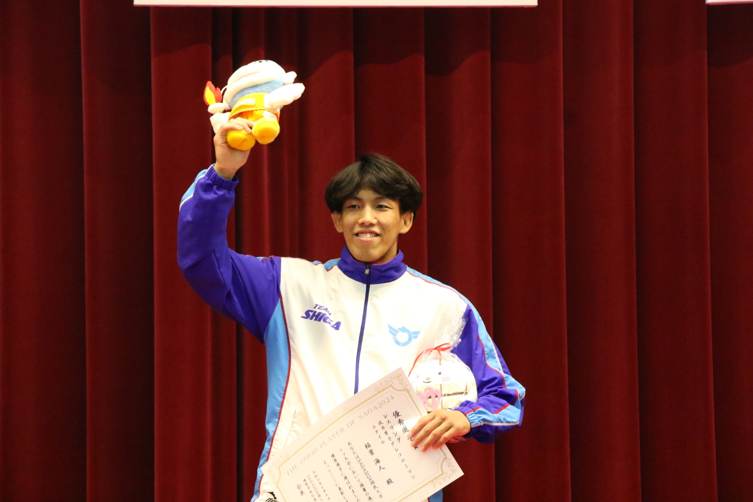 稲葉海人選手  第78国民スポーツ大会　レスリング競技　グレコローマンスタイル優勝🥇！！！